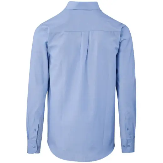 Mens Long Sleeve Northampton Shirt Sky Blue Back